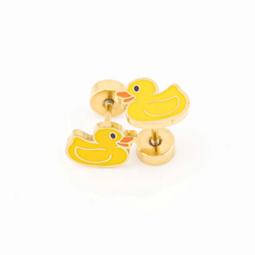Rubber Duckie Studs – Merigold Kids