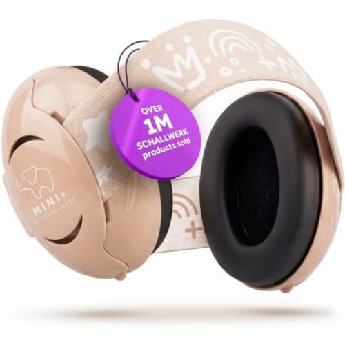 Schallwerk ® Mini+ Baby Ear Muffs – Infant Noise Cancelling Headphones, Toddler Ear Protection, Baby Headphones for Noise