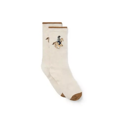 Boy Ash Heather Cowboy Sock by Janie and Jack