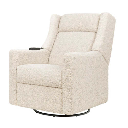 Babyletto Kiwi Deluxe Power Recliner and Swivel Glider with Heat and Massage | Modern Nursery™
