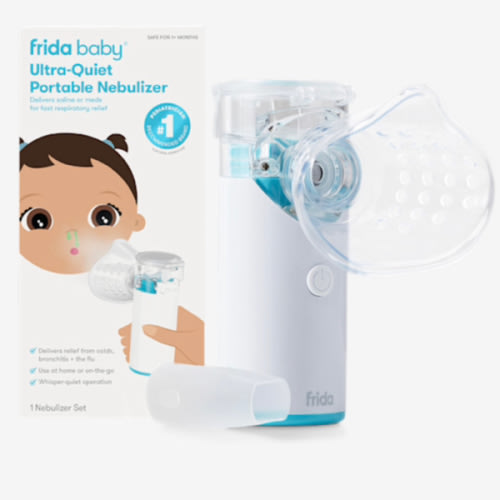 Ultra-Quiet Portable Nebulizer – Frida | The fuss stops here.