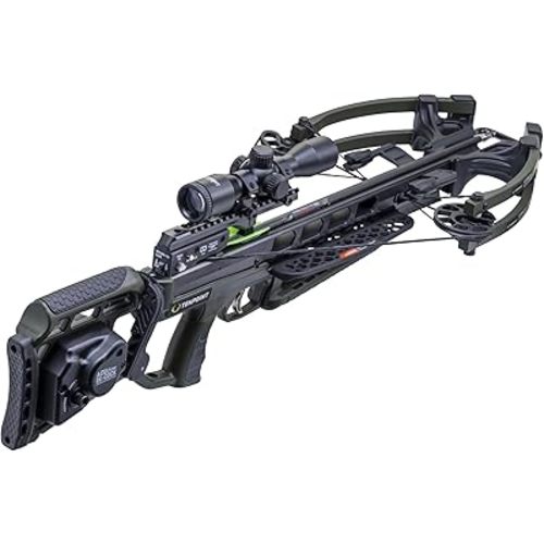TenPoint Titan X De-Cock - 400 FPS - Our #1-Selling Crossbow - Equipped with Pro-View 400 Lighted Scope + ACUdraw De-Cock System
