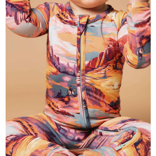 Saddle Up Sunset Convertible Romper