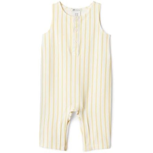 Amazon Essentials x Sofia Grainge Unisex Babies' Sleeveless Lightweight French Terry Romper