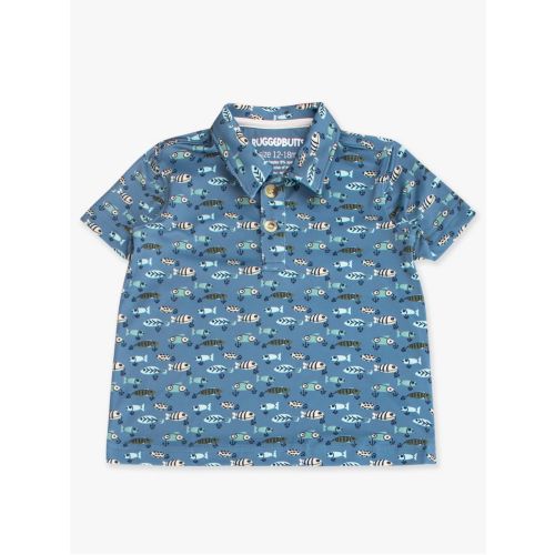 Animal Knit Short Sleeve Performance Polo