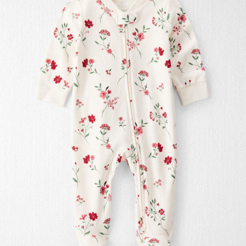 Rosethorn Hollow Baby Organic Cotton Sleep & Play Pyjamas