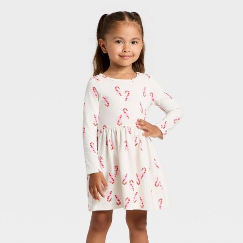 Toddler Girls' Long Sleeve Dress - Cat & Jack™