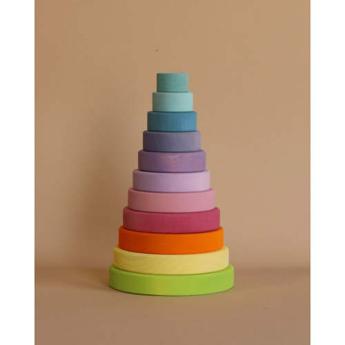Grimm's Pastel Stacking Tower