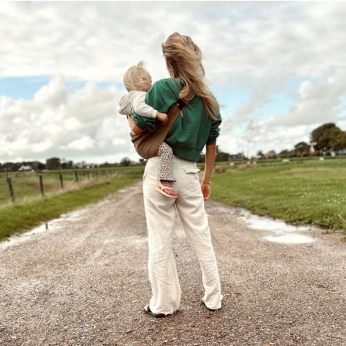 Toddler Carrier Camel Linen | Wildride – Wildride USA