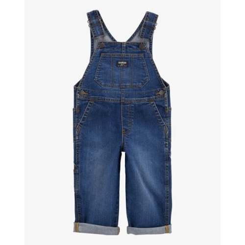 Toddler Stretch Denim Overalls - Dark Wash - OshKosh | Carter's