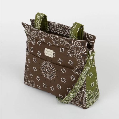 Icon Stroller Bag - Brown / Bronze · Minicoton