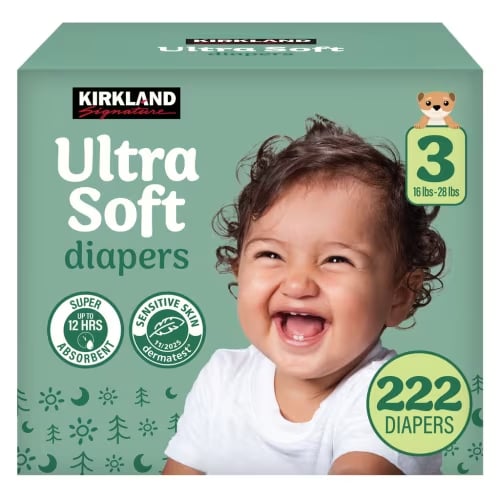Kirkland Signature Diaper Sizes 3 | Costco