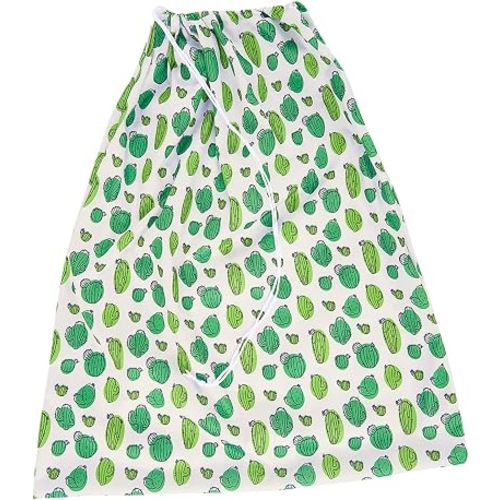 OsoCozy Cloth Diaper Pail Liner - Reusable, Washable, Waterproof Wet Bag with Drawstring, Excellent for Diaper Pails, Garbage Cans, Laundry, Recycling and Storage - White