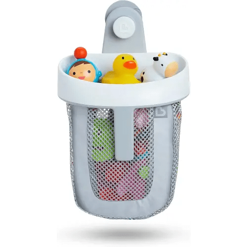 Munchkin Super Scoop Hanging Bath Toy Organizer, Grey