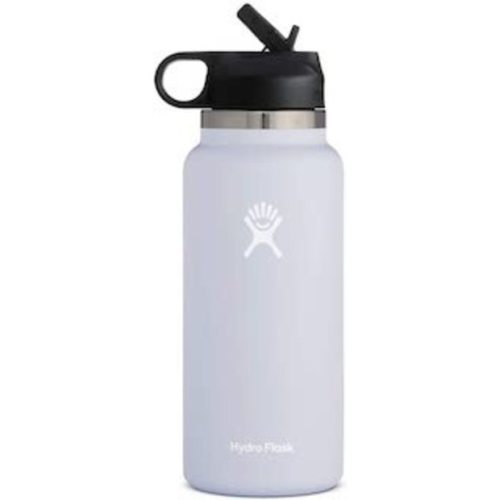 Hydro Flask Water Bottle, Wide Mouth Straw Lid 2.0
