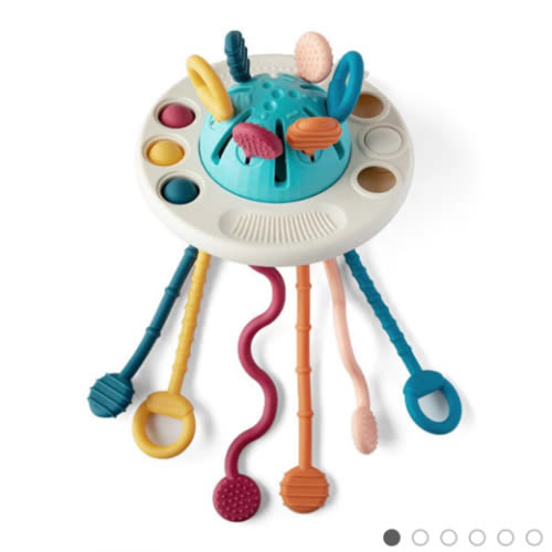UFO Silicone Pulling Toy
