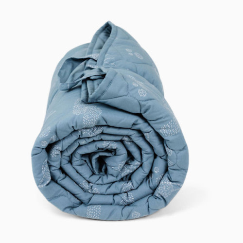 Toki Kids Outdoor Water resistant Play Mat Blanket - Galaxy In Blue, Mega