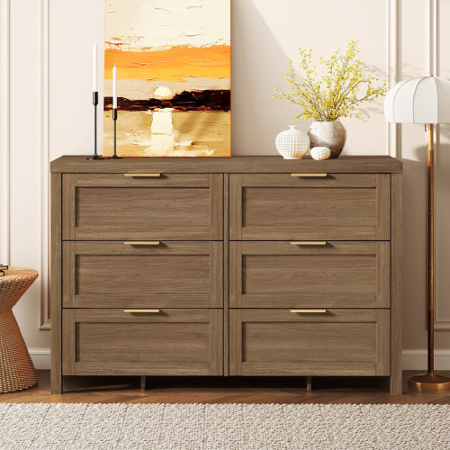 Gracie Oaks Allenside 6 - Drawer Dresser & Reviews | Wayfair