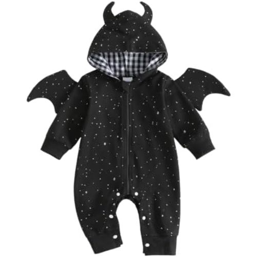 Twopumpkin Infant Toddler Baby Halloween Christmas Costume Jumpsuit