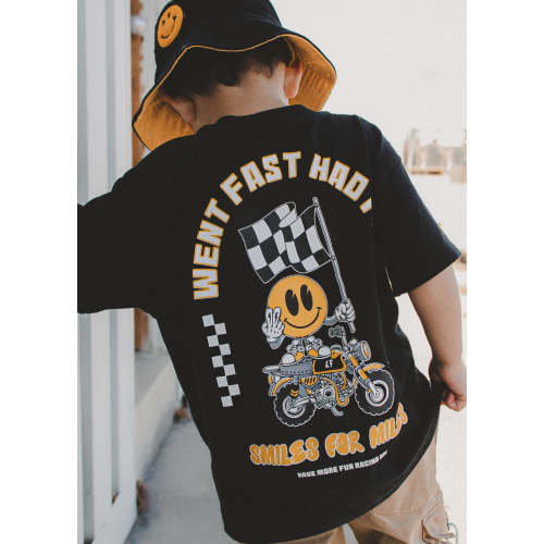 Little Trouble Went Fast Had Fun T-Shirt - 3T