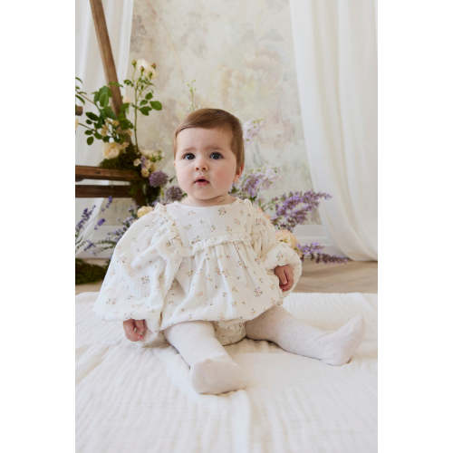 Organic Cotton Muslin Frances Playsuit-Ayla Whisper – Jamie Kay USA
