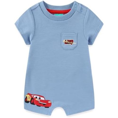 Disney Toy Story Cars Winnie the Pooh Mickey Mouse Baby Boys Romper for Newborn and Infant
