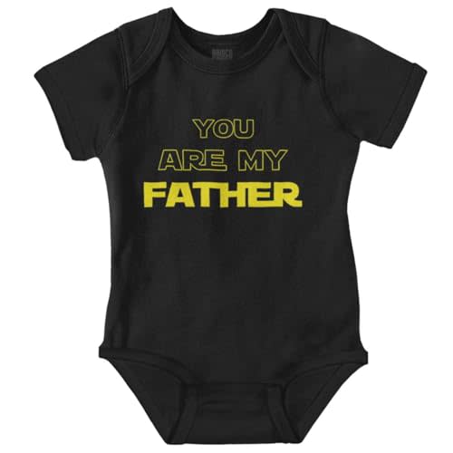 Brisco Brands You Are My Father Dark Galaxy Nerd Baby Romper Boys or Girls