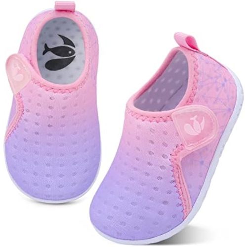 FEETCITY Baby Boys Girls Water Sport Shoes Barefoot Kids Aqua Socks Quick-Dry Beach Swim Pool Shoes