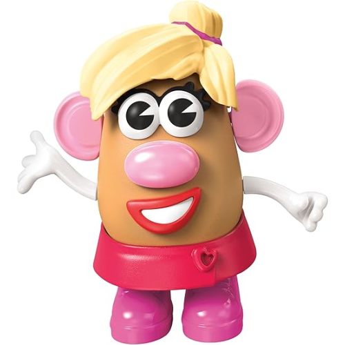 Mr. Potato Head Mrs. Potato Head Set with 12 Parts and Pieces, Toddler and Preschool Toys for 2 Year Old Boys and Girls and Up