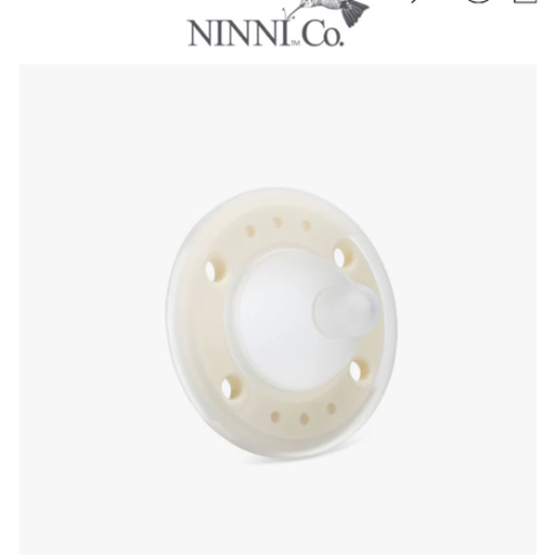 Ninni Pacifier Creme 1 Pack