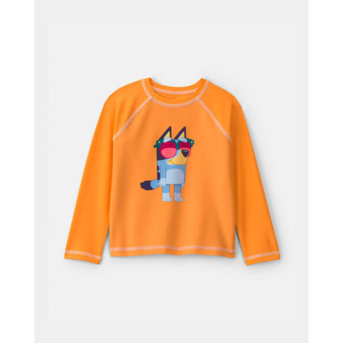 Toddler Boy Bluey™ Rashguard - Orange | Carter's