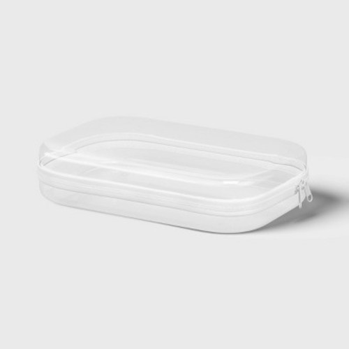 Large Hard Sided Case Clear - up&up™