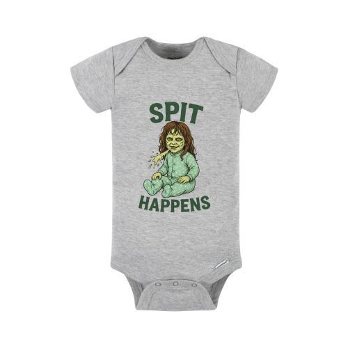 Spit Happens Onesie