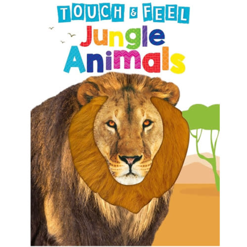 Jungle Animals - Children's Touch and Feel Board Book - Sensory Board Book