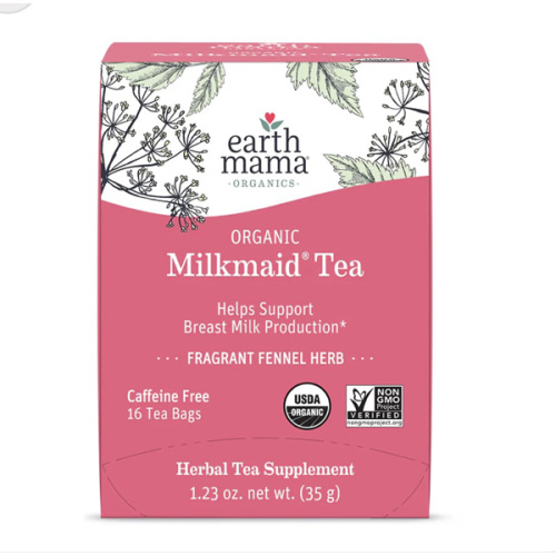 Organic Milkmaid Tea for Breastfeeding | Earth Mama