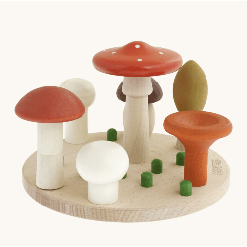 Bajo Mushroom Forest Peg Puzzle