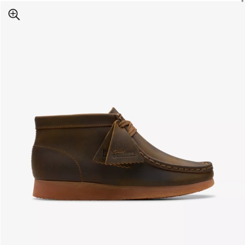 Kids Wallabee Boot Older Beeswax Boots | Clarks
