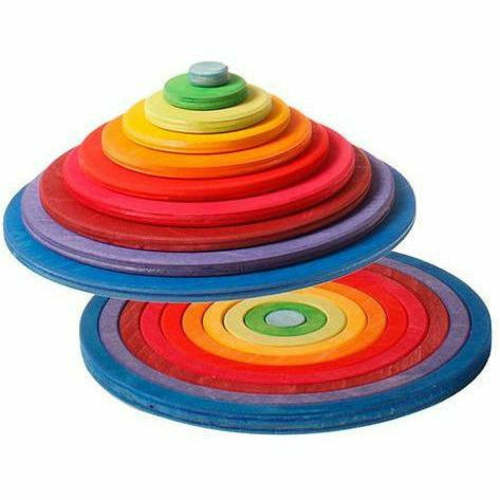 Grimm’s Concentric Circles - Wooden Building Set – The Natural Baby Company