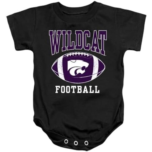 Kansas State University Official Football Ball Unisex Infant Snap Suit for Baby