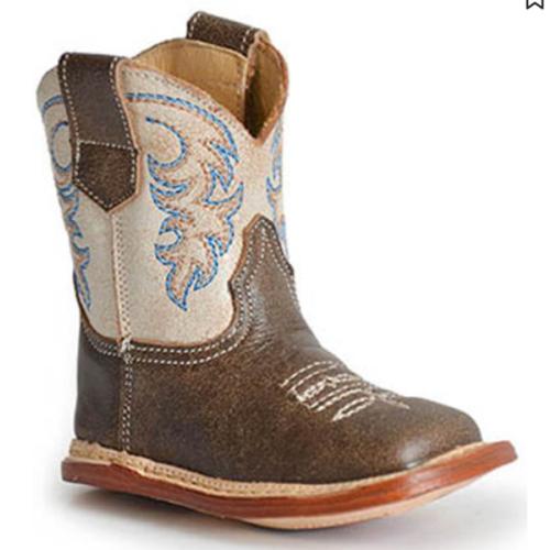 Roper Infants' Cowbabies Parker Western Boots - Broad Square Toe