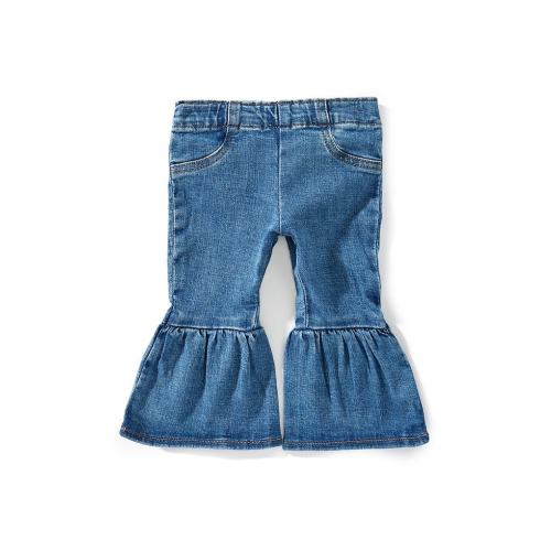 Wrangler® Baby Girls Reign Pull-On Flare-Leg Jeans