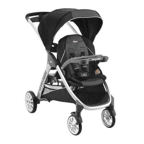 BravoFor2 Standing/Sitting Double Stroller - Iron