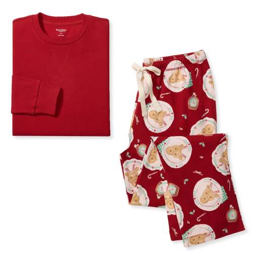 Christmas Breakfast Cotton PJ Set Mens | Burt’s Bees Baby® – Burt's Bees Baby