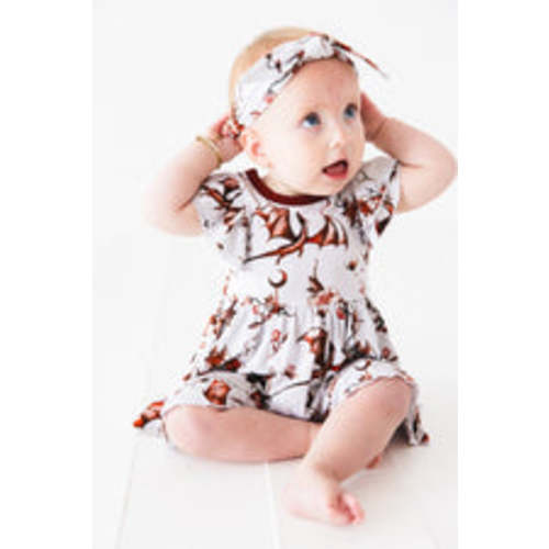 Dreaming with Dragons Bodysuit Twirl Dress