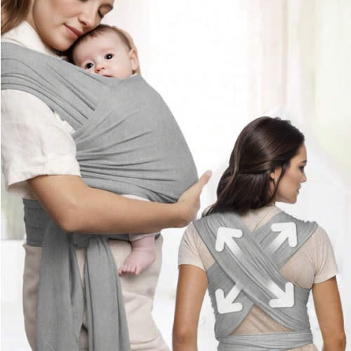 1pc Baby Wrap Carrier - Original Baby Carrier Wrap Sling For Newborns - Baby Wearing Essentials - Newborn Wrap Swaddle Holder, Newborn To Toddler Infant Sling