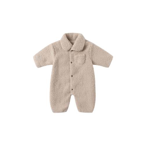 Shearling Jumpsuit | Oat