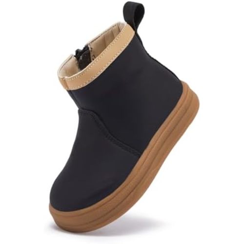 BMCiTYBM Baby Boys Girls Boots Infant Shoes First Walking Booties for All Seasons for 6 9 12 15 18 24 Months