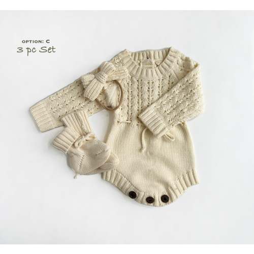 Cream Zoya Romper Set – Olive and Cradle