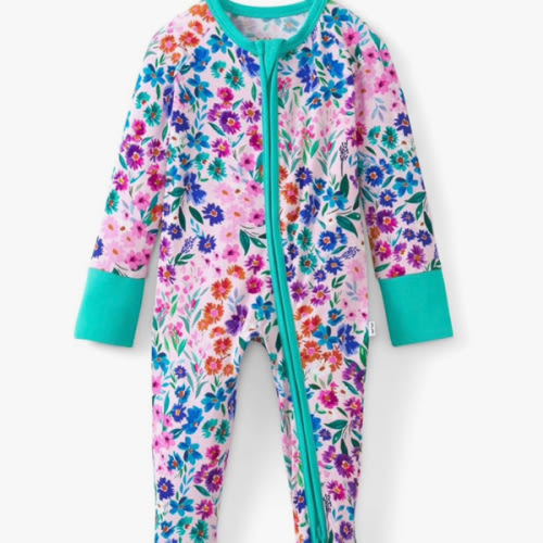 Little Sleepies Pajamas for Baby Boys & Girls, Viscose from Bamboo Baby Pajamas, Preemie & Newborn Sleepers, 2-Way Zipper PJs