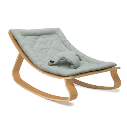 LEVO Baby Rocker seat in natural wood – Charlie Crane Paris